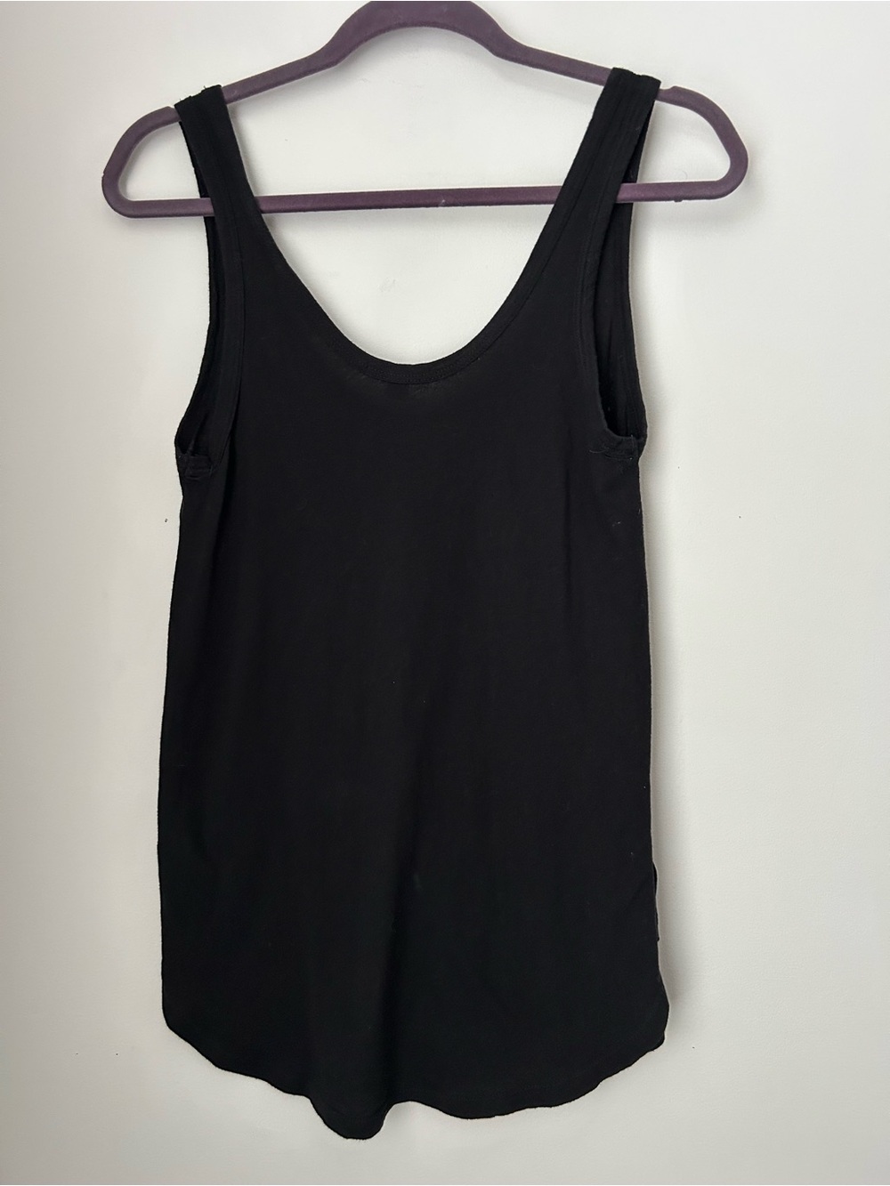 James Perse  Black Sleeveless Tank Top - Picture 2 of 6